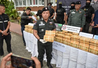 ตชด.ภาค 2 จับยาเสพติดล๊ดตใหญ่ ยึดยาบ้า 1.26 ล้านเม็ด กลางสะพานเทพสุดา กาฬสินธุ์