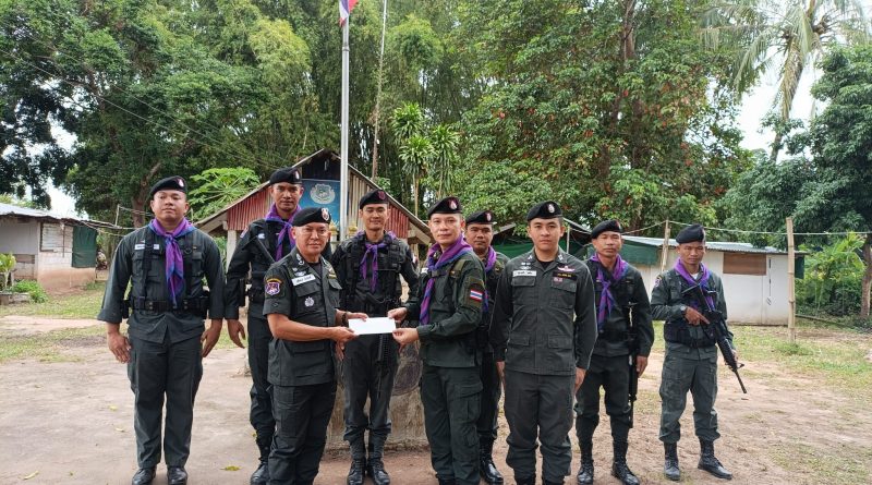 🛡️🇹🇭 ผบก.ตชด.ภาค 2 ตรวจเยี่ยมและมอบขวัญกำลังใจ ชุดเฝ้าตรวจที่ 6 จังหวัดหนองคาย