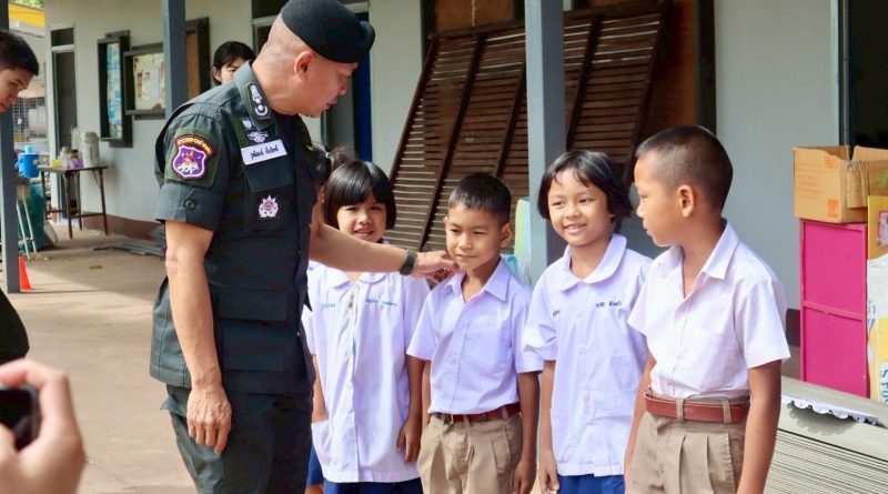 🏫💙 ผบก.ตชด.ภาค 2 ตรวจเยี่ยมโรงเรียนตำรวจตระเวนชายแดนบ้านหนองตะไก้ จ.บึงกาฬ