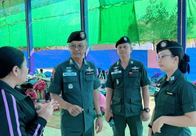 รอง ผบก.ตชด.ภาค 2 ตรวจเยี่ยม ให้กำลังใจ ครูผู้ปกครองและนักเรียน รร.ตชด.