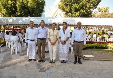 ร่วมพิธีทำบุญตักบาตร และบวงสรวงศาลหลักเมืองขอนแก่นเนื่องในงานบุญคูณเมืองขอนแก่น ประจำปี 2568