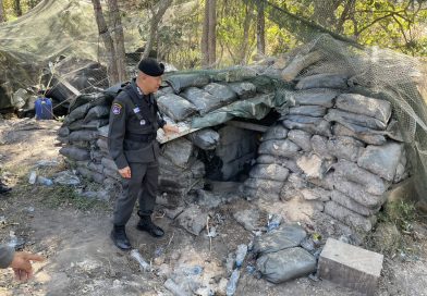 ผบก.ตชด.ภาค 2 ได้เดินทางตรวจเยี่ยมและติดตามสถานการณ์ หลังประกาศหยุดยิง จากการสู้รบระหว่างไทย-กพช.