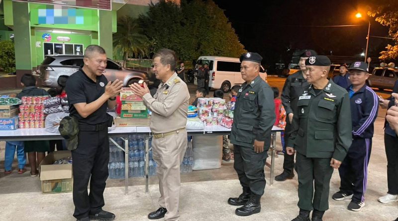 ผบก.ตชด.ภาค 2 ต้อนรับ ผบช.ตชด. ตรวจเยี่ยมหน่วยตามแนวชายแดนไทย – กัมพูชา และศูนย์อพยพฯ