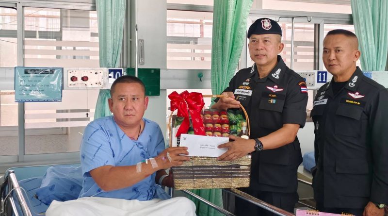 🇹🇭 ผบช.ตชด. , ผบก.ตชด.ภาค 2 ตรวจเยี่ยมกำลังพล ตชด.🩺 ที่ได้รับบาดเจ็บจากเหตุปะทะชายแดนไทย-กัมพูชา