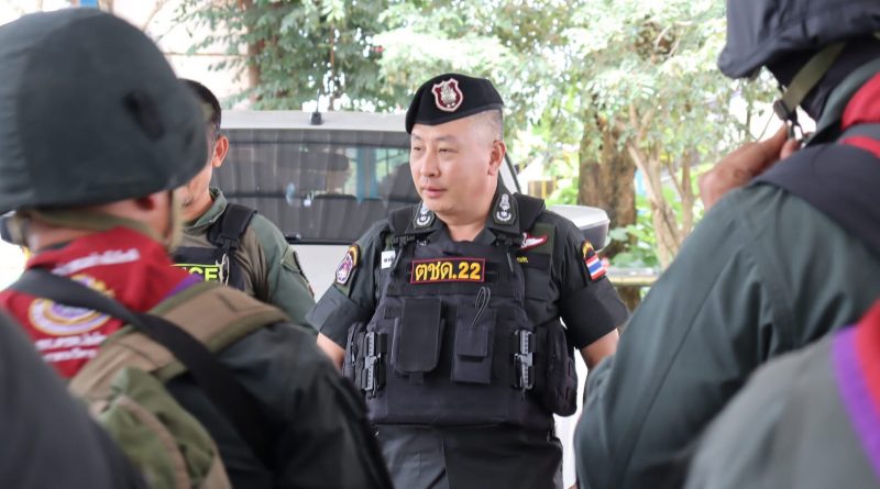 รอง ผบช.ตชด. และ ผบก.ตชด.ภาค 2 ส่งกำลังพลสนับสนุนหน้าแนวรบ