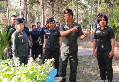 รอง ผบก.ตชด.ภาค ๒ ออกตรวจเยี่ยม รร.ตชด.พื้นที่จว.อุบลราชธานี