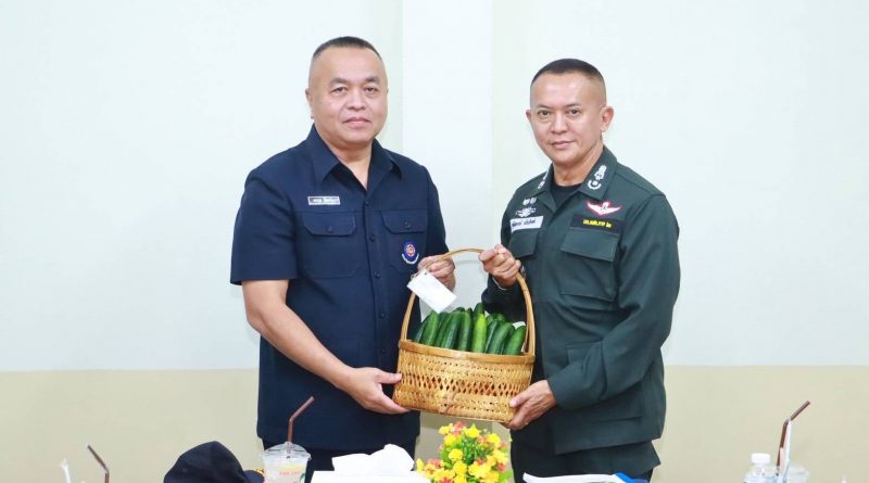 ผบก.ตชด.ภาค 2 ต้อนรับ ผู้บัญชาการหน่วยบัญชาการทหารพัฒนา หัวหน้าคณะตรวจเยี่ยม รร.ตชด.หมันขาว (ร้อย ตชด.247 )