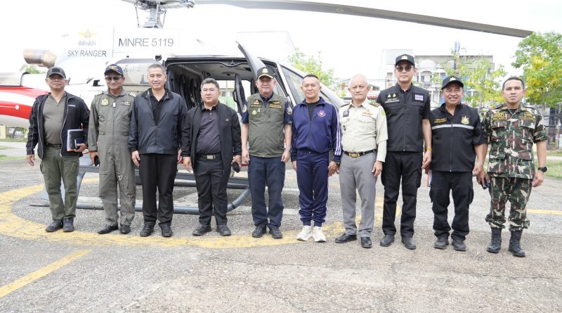 ผบก.ตชด.ภาค 2 ให้การตอนรับ ที่ปรึกษารัฐมนตรีว่าการกระทรวงทรัพยากรธรรมชาติและสิ่งเเวดล้อม