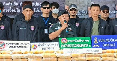 ตชด.ภาค 2 สกัดยาเสพติดล็อตใหญ่ ยึดยาบ้า 2.2 ล้านเม็ด รวบผู้ต้องหา 1 ราย