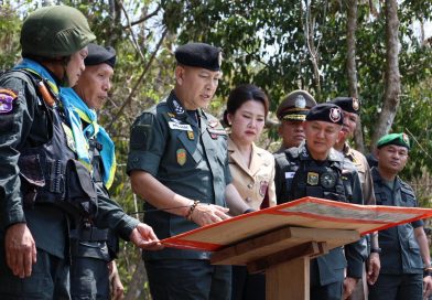 พล.ต.อ.กิตติ์รัฐ พันธุ์เพ็ชร์ ผบ.ตร. พร้อมคณะฯ ได้เดินทางมาตรวจเยี่ยม กพ.มว.ตชด.2143