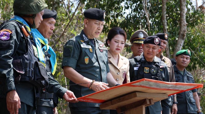 พล.ต.อ.กิตติ์รัฐ พันธุ์เพ็ชร์ ผบ.ตร. พร้อมคณะฯ ได้เดินทางมาตรวจเยี่ยม กพ.มว.ตชด.2143