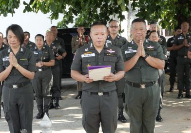 กองบังคับการตำรวจตระเวนชายแดนภาค 2 จัดพิธีสักการะศาลพระภูมิเจ้าที่ เนื่องในโอกาสวันคล้ายวันสถาปนากองบัญชาการตำรวจตระเวนชายแดน ครบรอบปีที่ 73