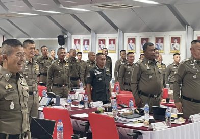 พล.ต.ต.วุฒิพงษ์ เย็นจิตต์ ผบก.ตชด.ภาค 2 ร่วมต้อนรับ พล.ต.อ.กิตติ์รัฐ พันธุ์เพ็ชร์ ผบ.ตร. ในโอกาส เดินทางมามอบนโยบาย และตรวจพื้นที่เตรียมการถวายความปลอดภัย