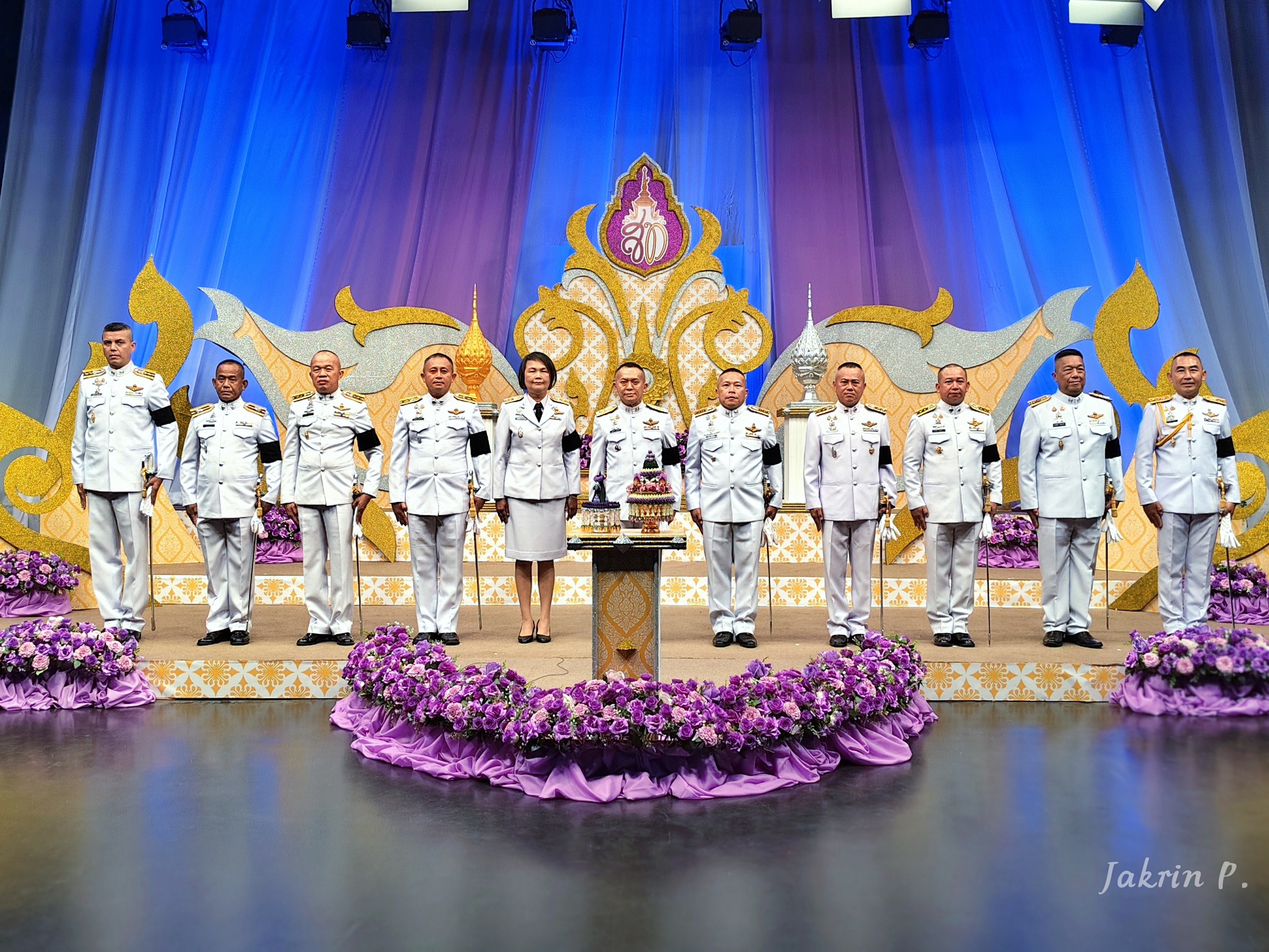 ผบก.ตชด.ภาค 2 ร่วมบันทึกเทปถวายพระพร เนื่องในโอกาสวันเฉลิมพระชนมพรรษา พระบรมราชินี