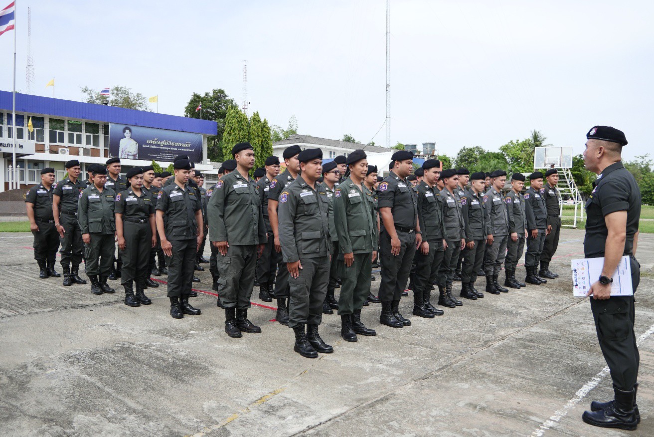 ฝึกประจำสัปดาห์ กองบังคับการตำรวจตระเวนชายแดนภาค 2